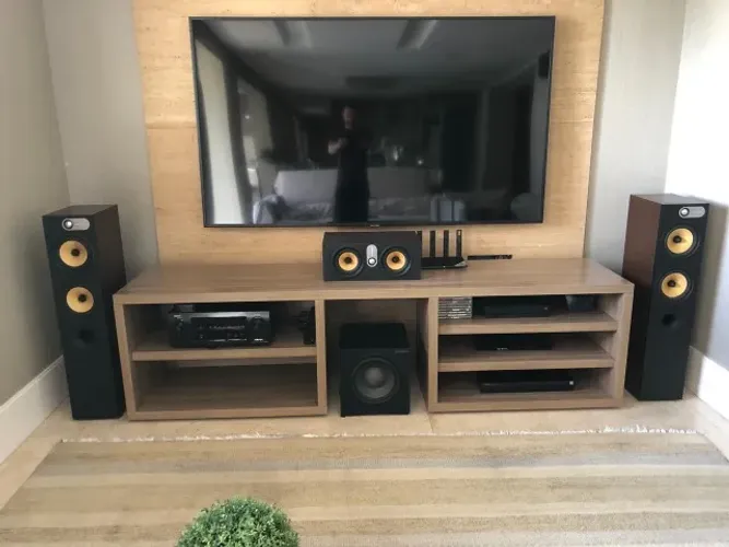 Bowers & Wilkins 684 + HTM62 + ASW610 + Denon AVR-X2000  Home Theater