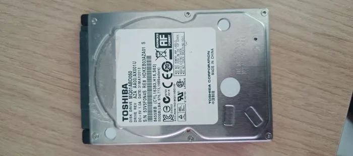 HD Toshiba 500gb saúde 100%