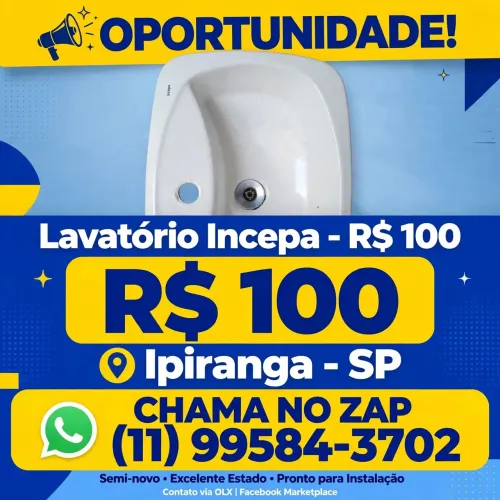 Cuba lavatório