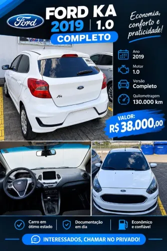 Ford KA 1.0 Se/se Plus Tivct Flex 5P 2019