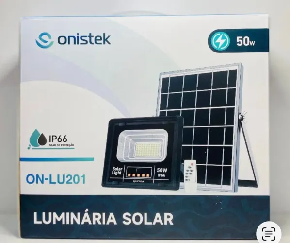Luminária solar 50W
