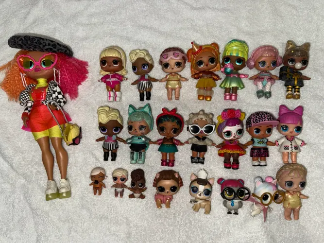 bonecas lol surpresa todas originais e completas