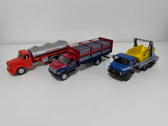 Coleção miniaturas caminhões brasileiros 1:43
