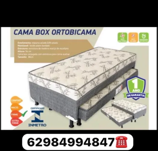 Bicama com auxiliar 