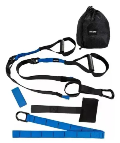 Fita De Suspensão Trx - Life Zone Cor Azul