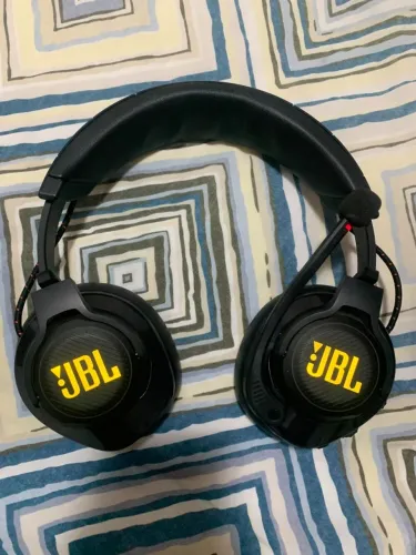 JBL Quantum 610, Fone de Ouvido Wireless, Headset Gamer, Over Ear, Sem Fio - Preto