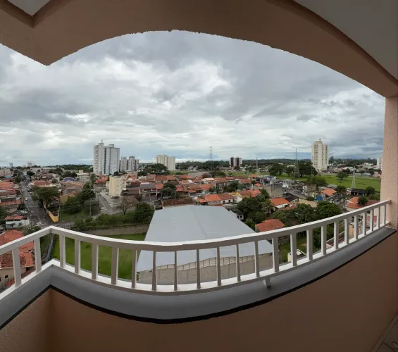 Apt 51m - 13 andar - 1 suite - 2 vagas cobertas