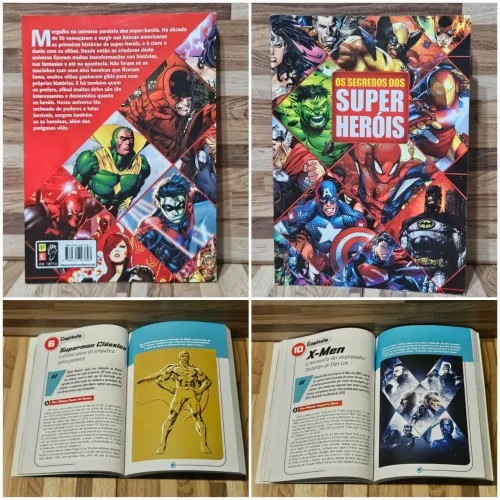 Livro Os Segredos dos Super Heróis
