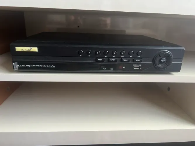 DVR H.264 Clear analógico stand-alone de 8 canais