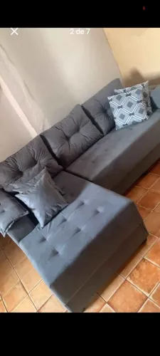 Sofá chaise Roma 1.90 de comprimento 