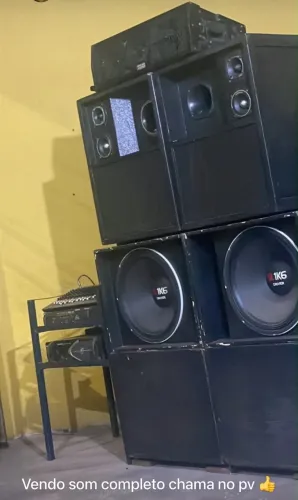 Vende-se aparelhagem de SOM