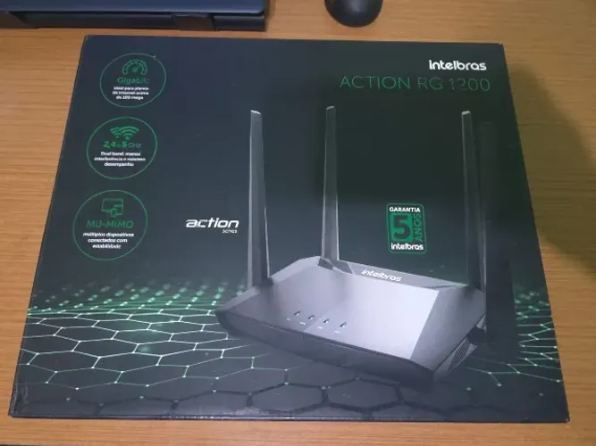 Roteador Action Rg 1200 Wi-fi 5 Intelbras