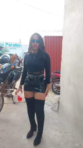 Bota cano longo feminina rodeio preta