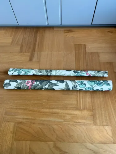 Papel de Parede Floral Tropical - Sobra de 2 Rolos - Cortinaria & Etc (Ipanema)