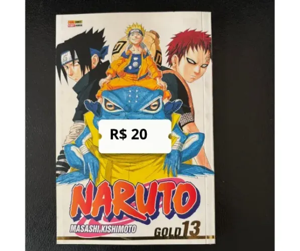 Vendo livros/mangás Naruto