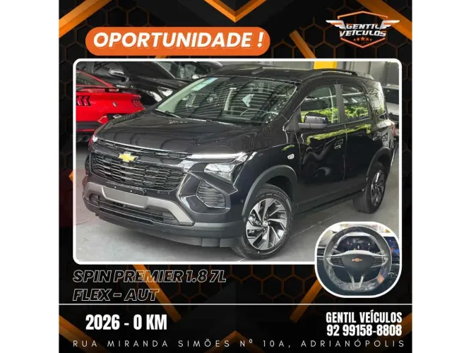 Chevrolet Spin Premier 1.8 8V Econo.flex 5P Aut. 2026