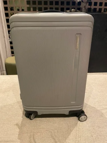 Mala de Bordo Samsonite Hartlan Spinner 55/20 Original - Cinza (Helium Grey)?