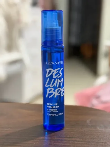 spray de brilho lowell deslumbre 120ml