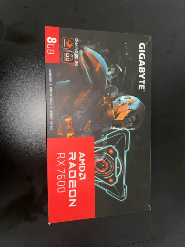 Placa de Vídeo Gigabyte Radeon RX 7600 Triple Fan 8GB - Comprei na loja pra revender 