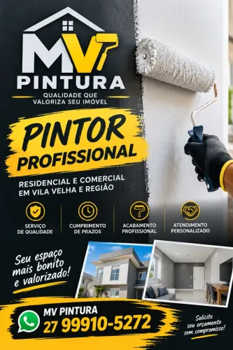 Pintor Profissional - Faça seu orçamento GRATUITO! 