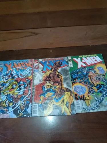 Lote hq's X men anos 90