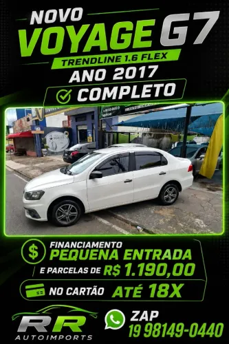 Volkswagen Voyage Trendline 1.6 T.flex 8V 4P 2017