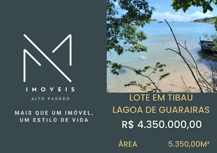 LOTE TIBAU DO SOUL - LAGOA DE GUARAIRAS