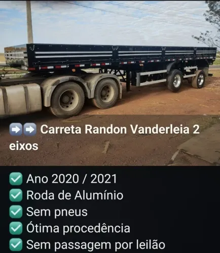 Vendo Carreta 2 eixo 