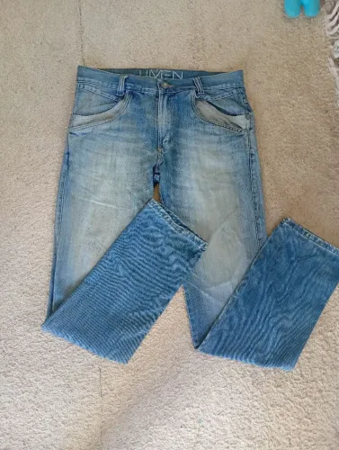 calças jeans masculina