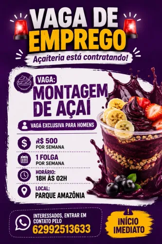 Vaga de emprego