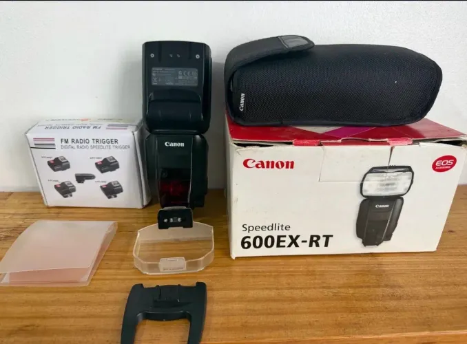Flash Canon Speedlite 600Ex RT