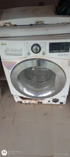 Vendo ou troco Lavadora LG lava e seca 8,5 wd1485ata