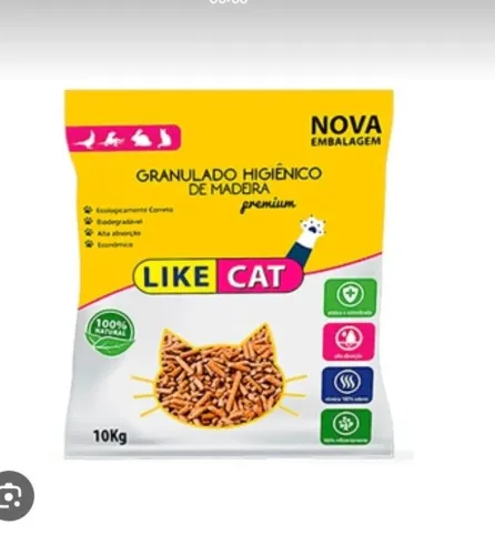 Granulado para gatos higiênico