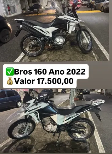 Honda Bros 2022 moto em perfeito estado único dono