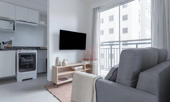 Apartamento com 2 dormitórios para alugar, 40 m² por R$ 5.466/mês - Várzea da Barra Funda