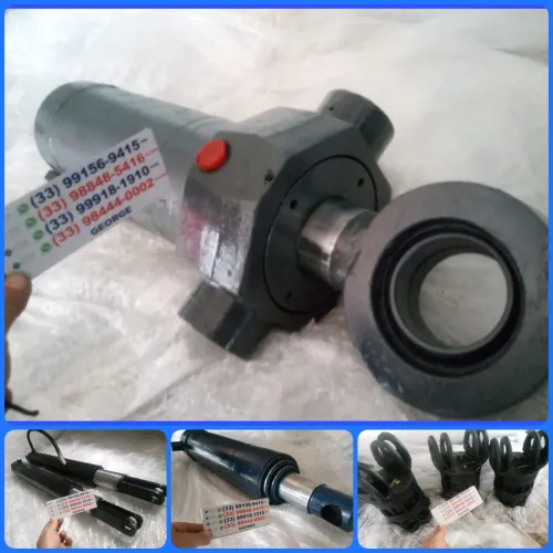 PISTÃO HIDRÁULICO 70 MILÍMETROS A HASTE CROMADA