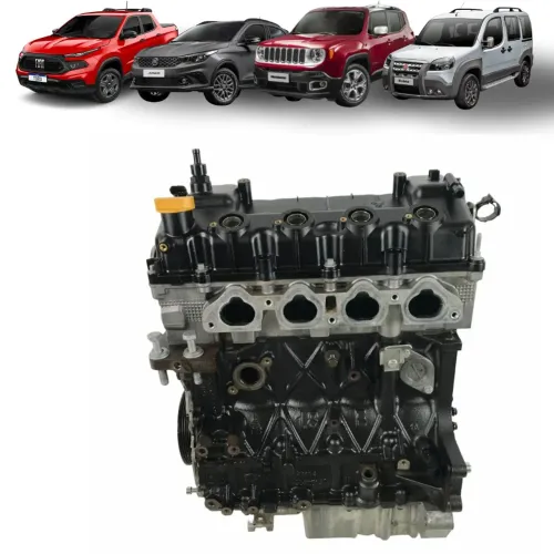 Motor Parcial Toro Argo Cronos Renegade Strada Doblô 1.8 16V