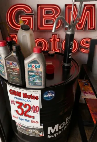 1 Litro Óleo Mobil 20w50 mineral 