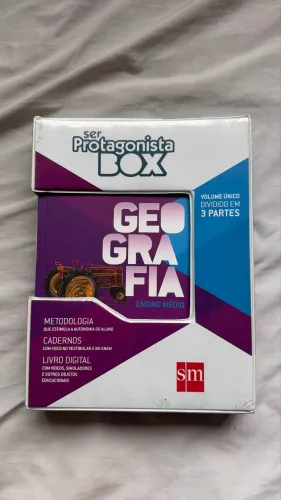 Box de Geografia - Ser Protagonista (Ensino Médio)