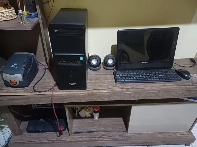 (PC)Computador Completo + Acessórios | Ideal p/ Estudo e Trabalho