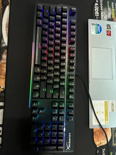 Teclado Mecânico Gamer HyperX Alloy FPS Pro RGB Original Switch Red
