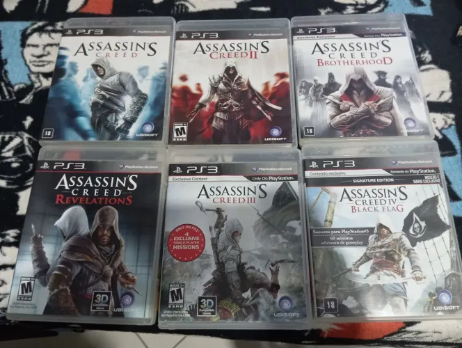 Jogos PS3 - Assassina Creed