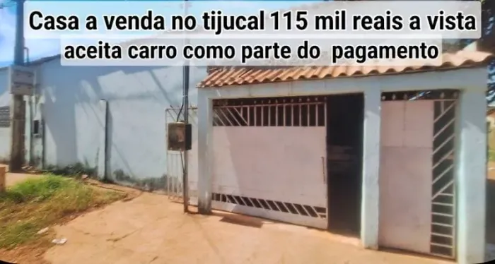 VENDE-SE CASA NO BAIRRO SÃO FRANCISCO, TIJUCAL CUIABÁ 