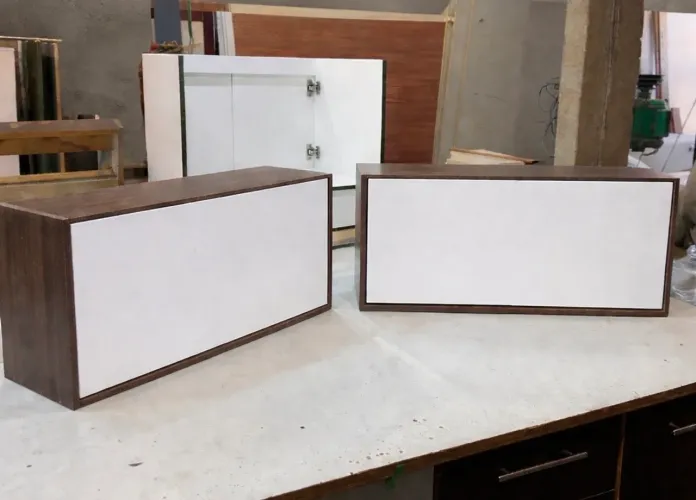 CONJUNTO MÓDULOS EM MDF! Aceito cartão, puxadores da sua escolha!