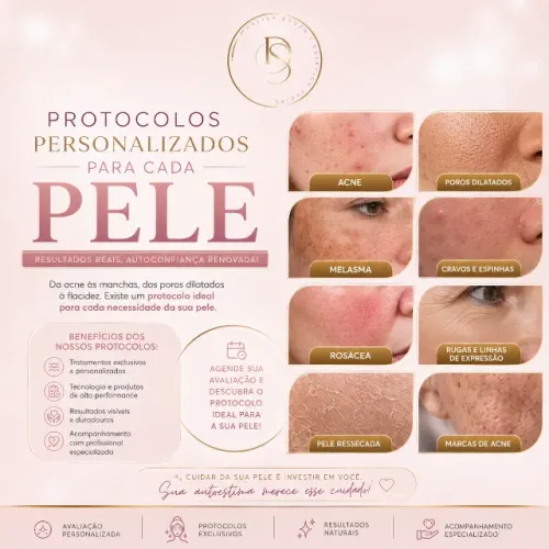 Cuidados avançados para TODOS os tipos de pele.