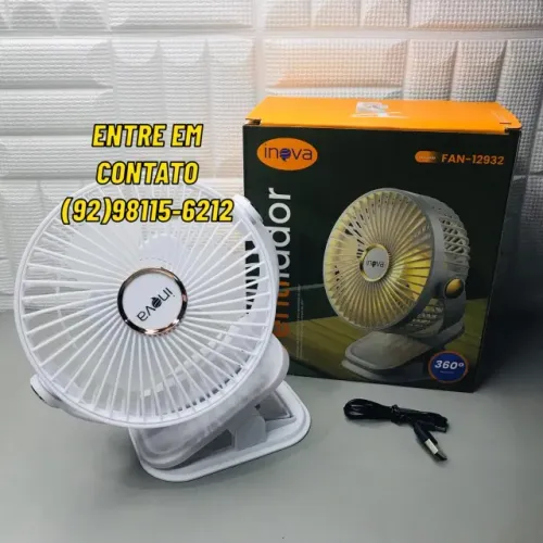 Mini Ventilador Portatil Clip
