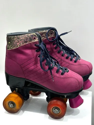 patins rosa bouts