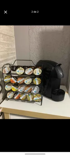 Cafeteira Espresso Luna Preta TRES 3 Corações