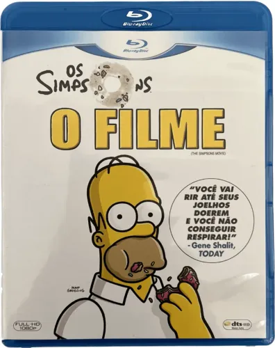 Nosso Lar e Os Simpsons - Filme em Blu-ray 
