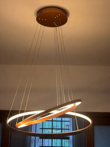 Lustre pendente LED Luxo